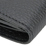 Gucci Key case Key holder  456118 leather black GG Marmont Women