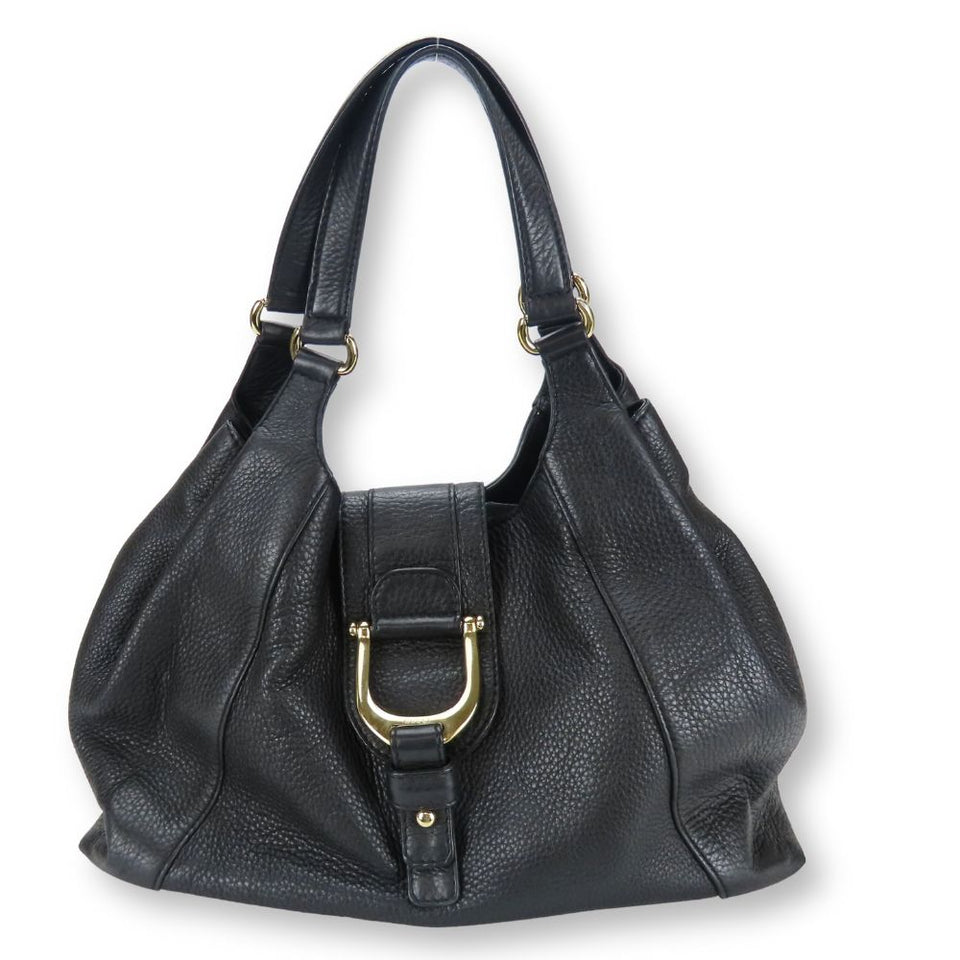 Gucci Tote Bag 268747 leather black
