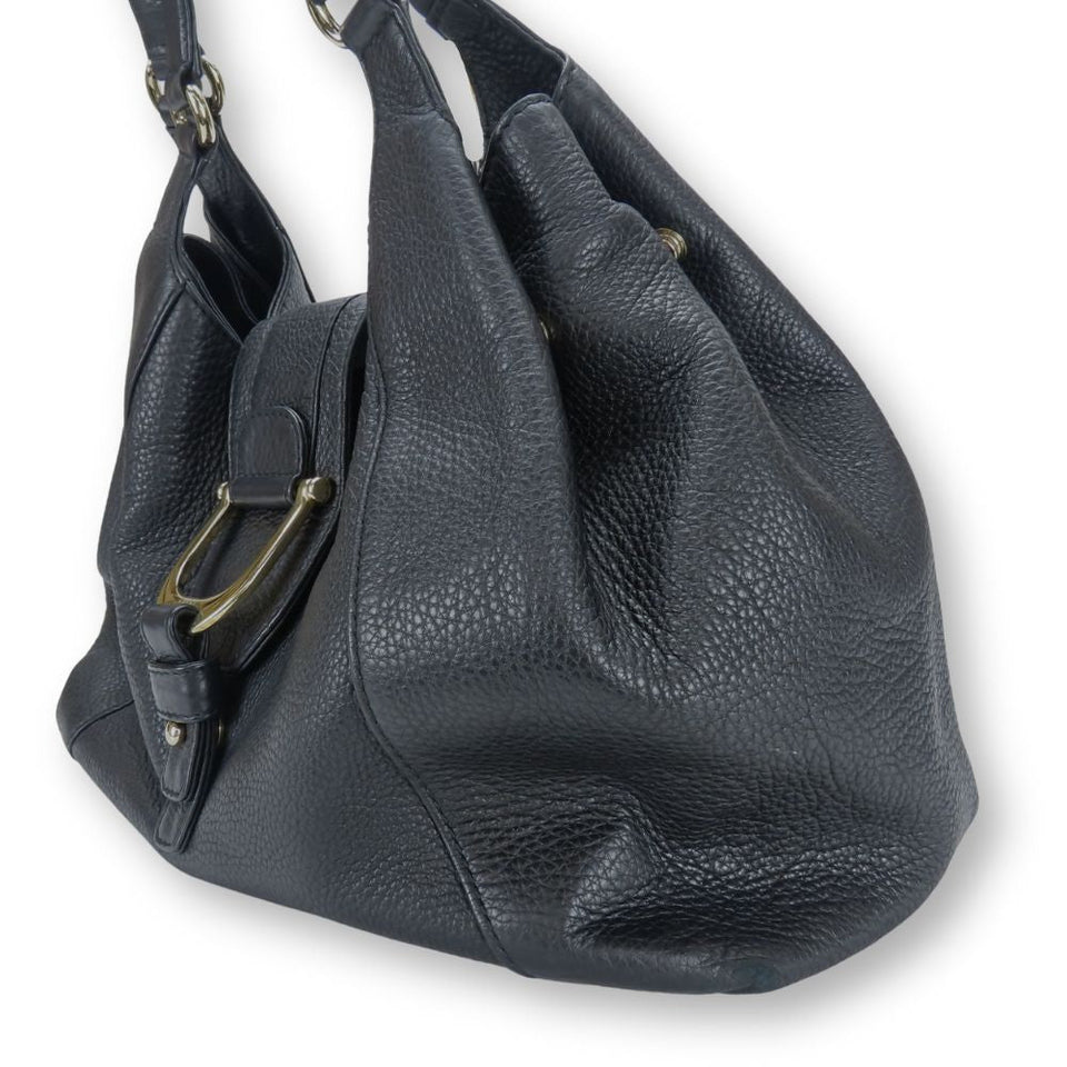 Gucci Tote Bag 268747 leather black