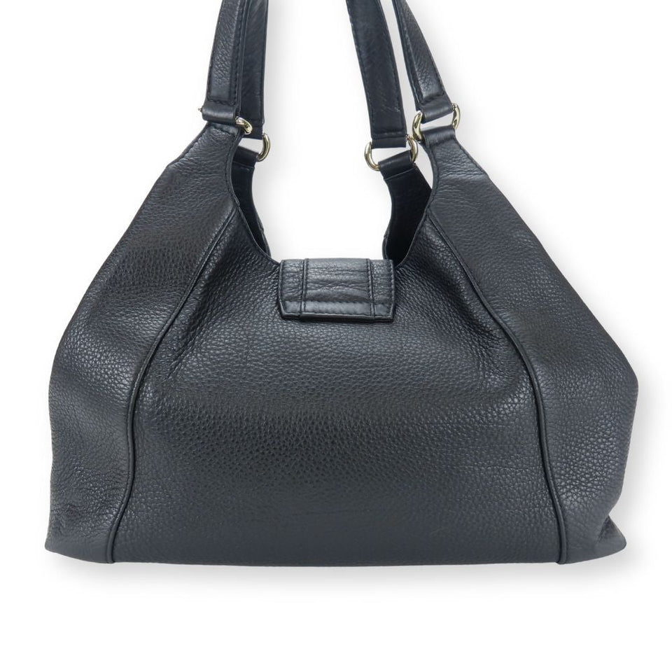 Gucci Tote Bag 268747 leather black