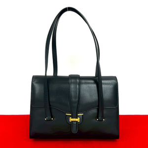 Gucci Handbag Calfskin Navy