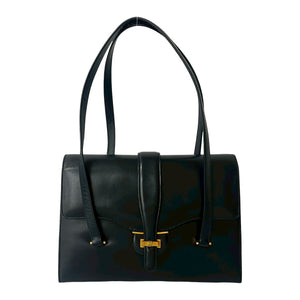 Gucci Handbag Calfskin Navy