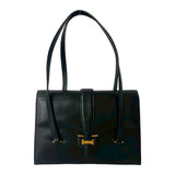 Gucci Handbag Calfskin Navy