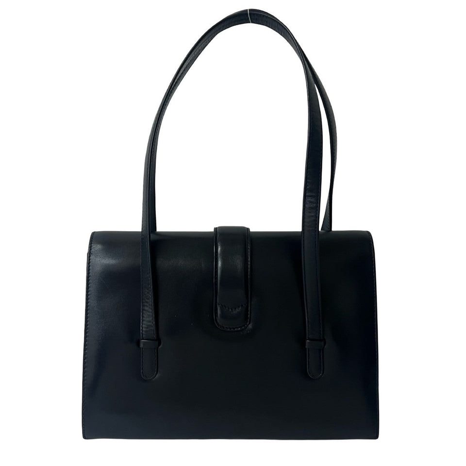 Gucci Handbag Calfskin Navy
