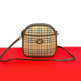 Burberry Shoulder Bag canvas beige