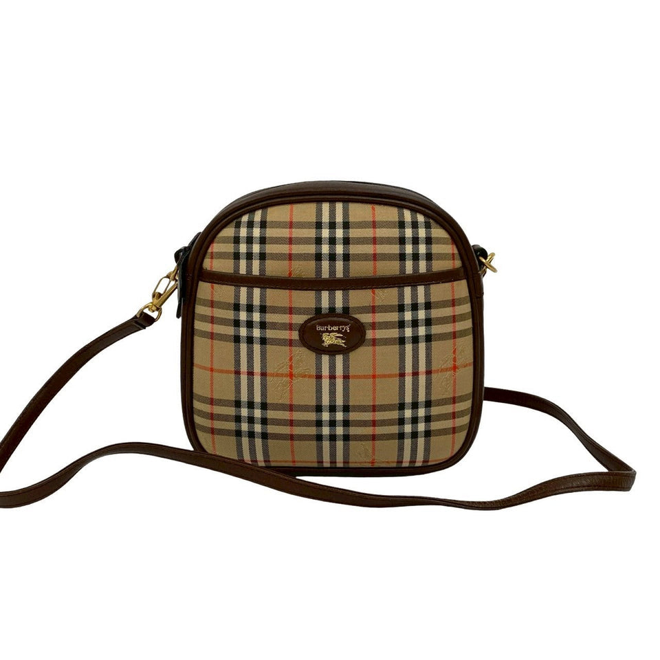 Burberry Shoulder Bag canvas beige
