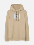 Luxury Burberry Men's Prorsum Label Cotton Hoodie Beige