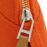 Hermes Pouch cotton Orange Bored pouch mini mini Women