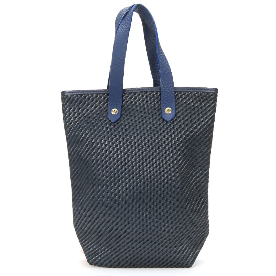Hermes Tote Bag Leather, Polyester Navy Amedabadiago PM unisex(Unisex)