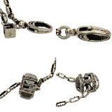 Gucci bracelet Silver925 Silver Arabesque G Cube Square Bracelet
