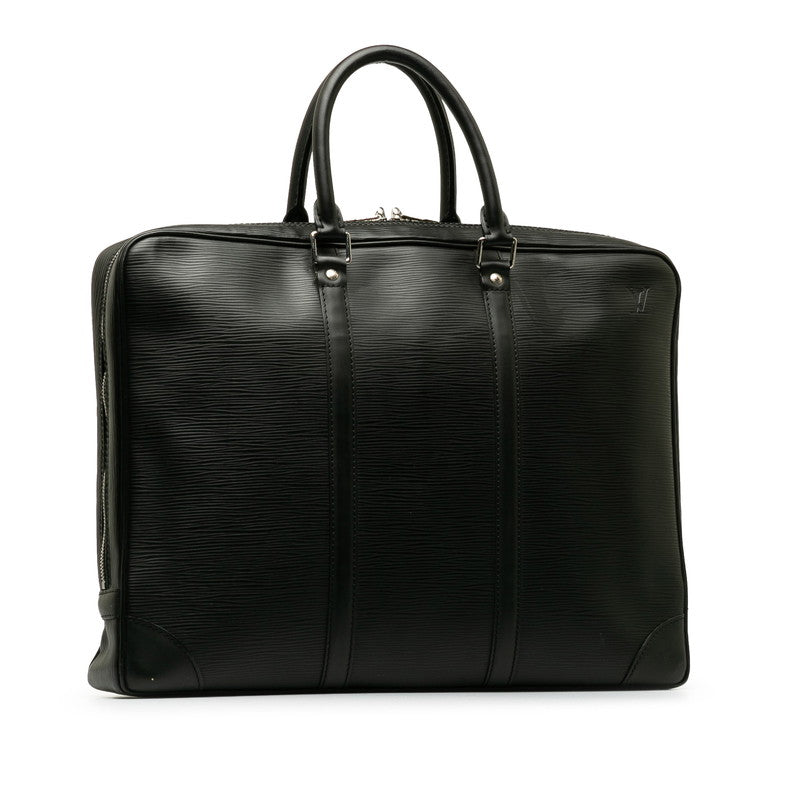 Louis Vuitton Epic Business Bag Leather Noir Black