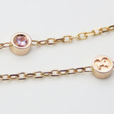 Gucci Necklace K18 Pink Gold Pink gold Star dust icon