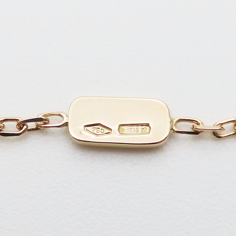 Gucci Necklace K18 Pink Gold Pink gold Star dust icon