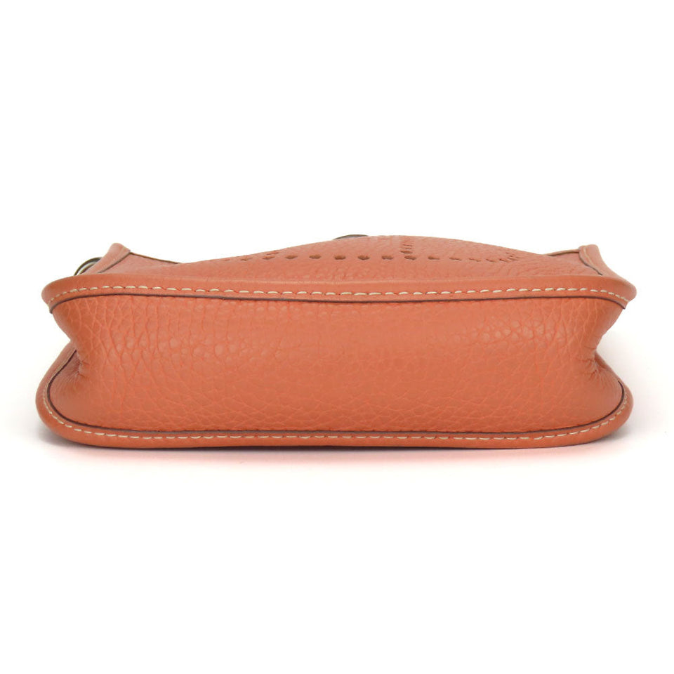 Hermes Shoulder Bag Togo pink Evelyn TPM Women