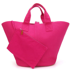 Hermes Tote Bag canvas pink Panier de Plage MM Women