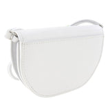 Burberry Olympia White Leather Shoulder Bag ( )