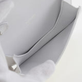 Burberry Olympia White Leather Shoulder Bag ( )