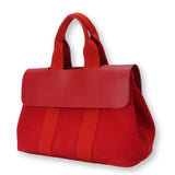 Hermes Handbag Towal chevron Red Valparaiso PM