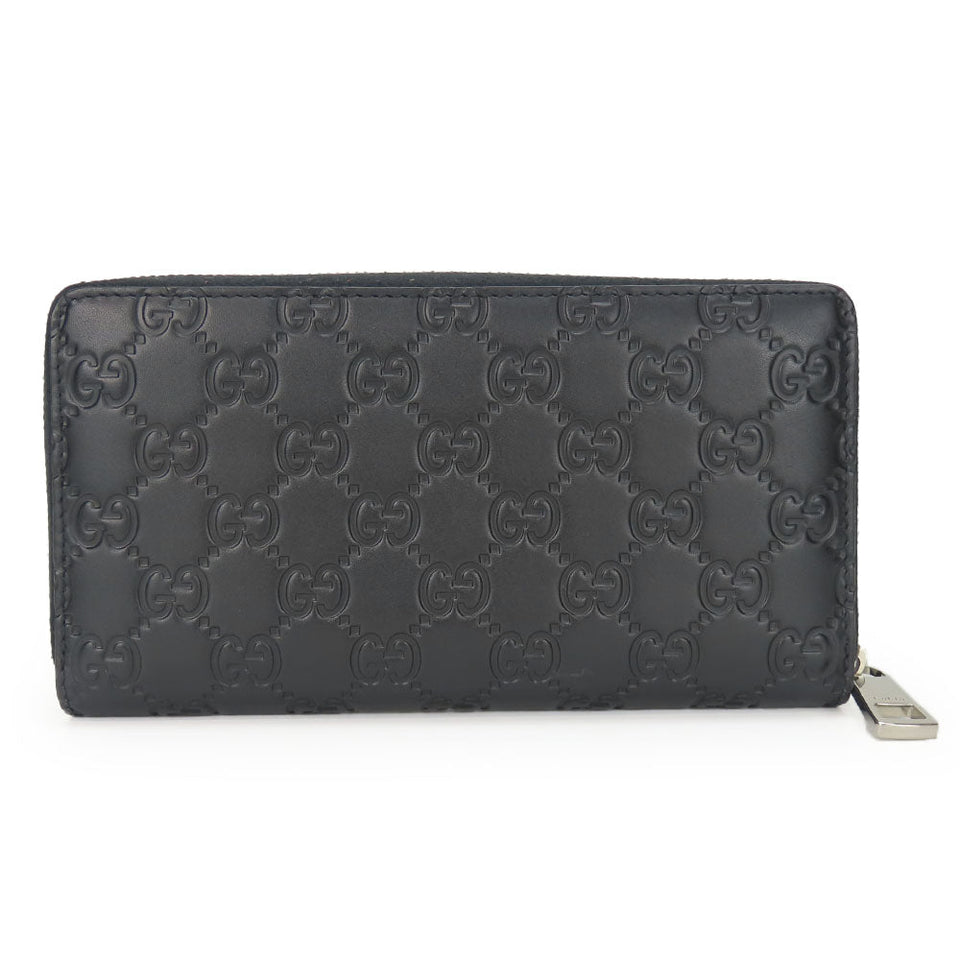Gucci Long Wallet Purse 473928 Guccisima black