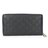 Gucci Long Wallet Purse 473928 Guccisima black