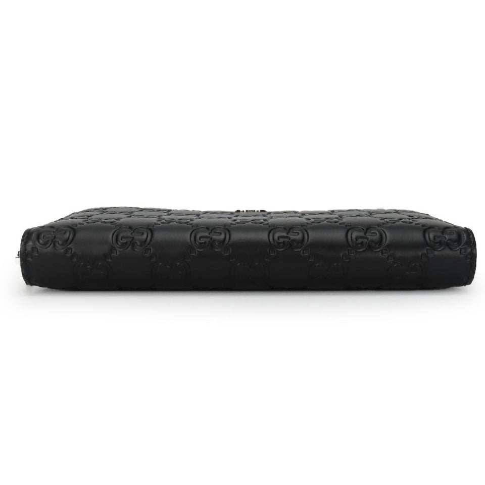 Gucci Long Wallet Purse 473928 Guccisima black