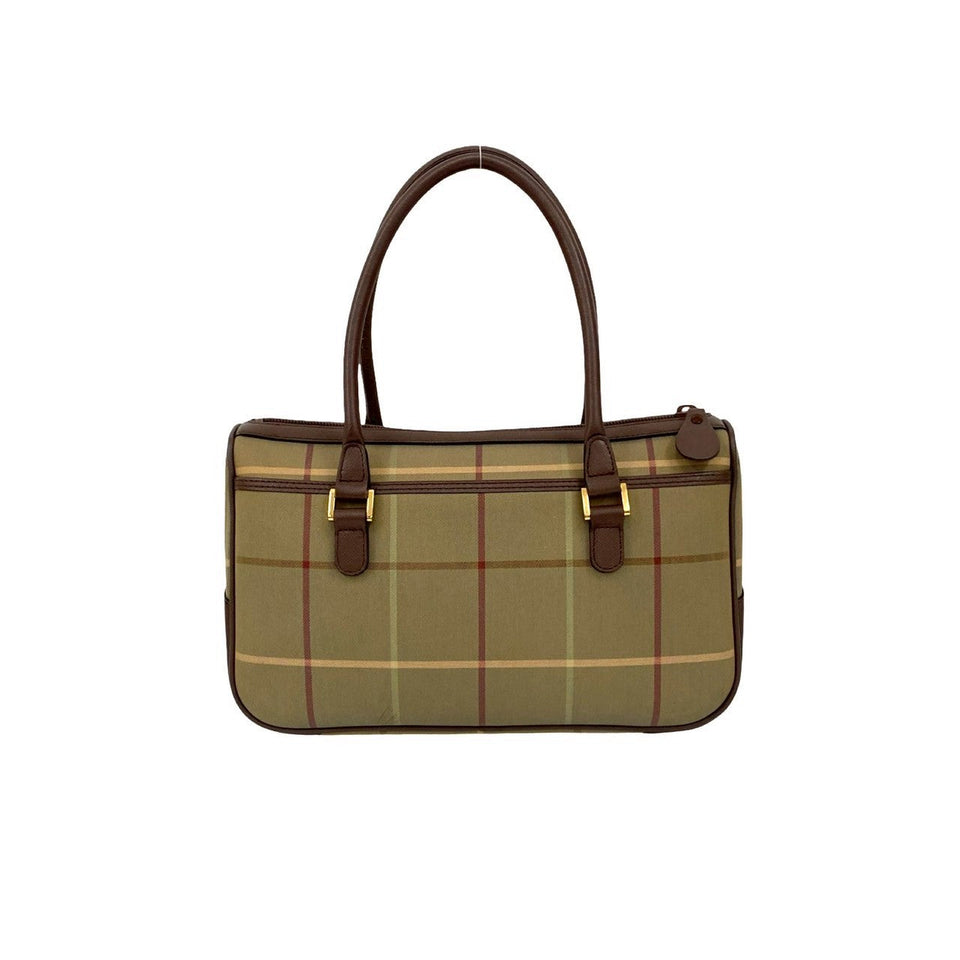 Burberry Handbag canvas Brown