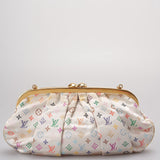 Louis Vuitton x Takashi Murakami Monogram Multicolore Aumoniere Evening Bag