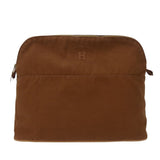 Hermes Pouch cotton Brown Bored pouch TGM Women