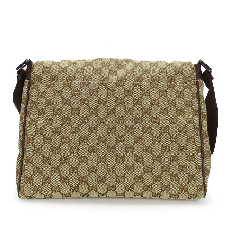 Gucci Shoulder Bag 146236 GG canvas beige