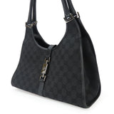 Gucci Handbag 01719 GG canvas black Women