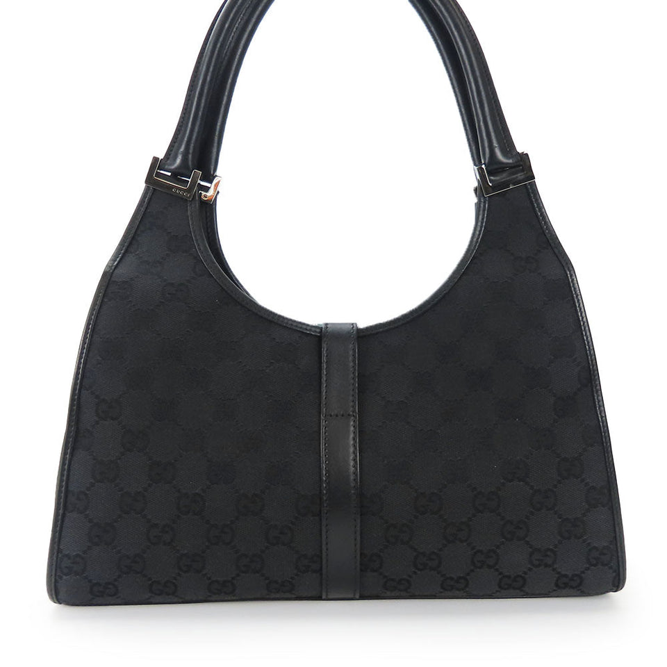 Gucci Handbag 01719 GG canvas black Women