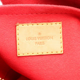 Louis Vuitton Pallas BB Monogram Serie Handbag PVC Leather Brown