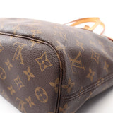 Louis Vuitton Neverfull PM Monogram Pivoine Tote Bag Leather Brown