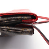Louis Vuitton Twice Monogram Suise Shoulder Bag Leather