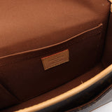 Louis Vuitton Sologne Monogram Shoulder Bag Leather Brown