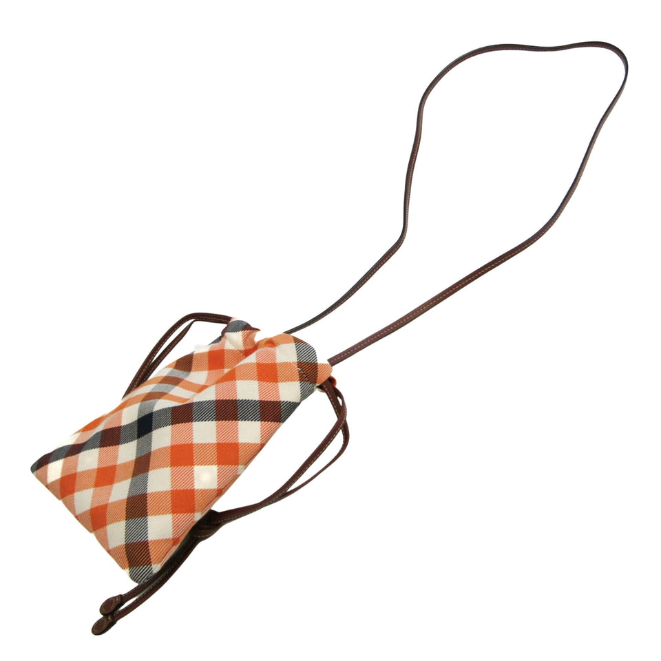 Luxury Burberry Plaid Shoulder Bag