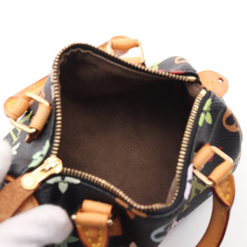 Louis Vuitton Mini Speedy Monogram Multicolor Noir Handbag