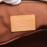 Louis Vuitton Tivoli PM Monogram Handbag PVC Leather Brown