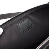 Louis Vuitton Christopher Bum Bag Monogram Macassar Leather Brown Black