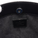 Louis Vuitton Pochette Demi Lune Epi Noir Handbag Leather