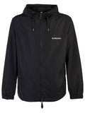 Luxury Burberry Men's Horseferry Logo Hooded Jacket Black