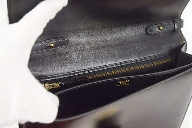 Hermes Dog Medor Calf Shoulder Bag