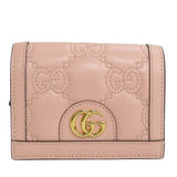 Gucci Bifold Wallet 723786 leather pink Women