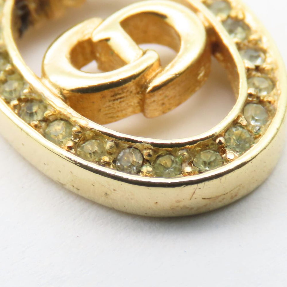 Christian Dior CD Logo Necklace