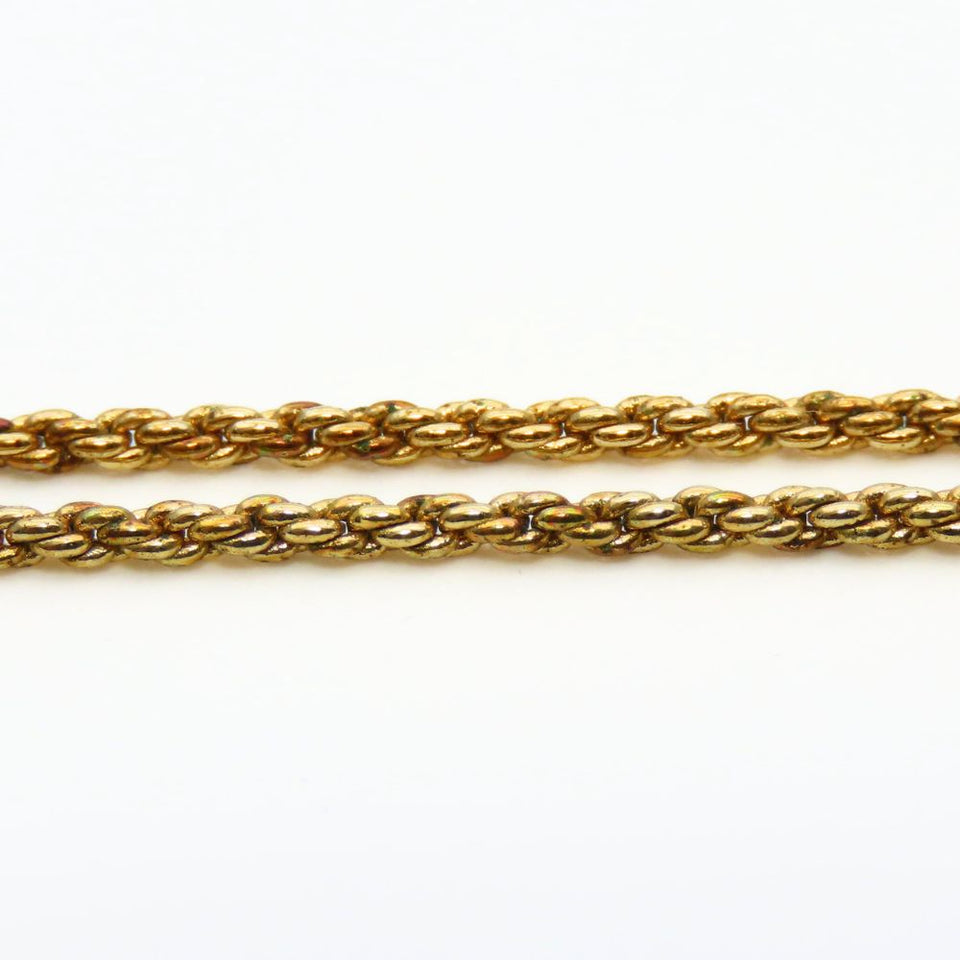 Christian Dior Logo Heart Necklace