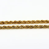 Christian Dior Logo Heart Necklace