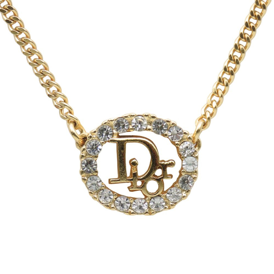Christian Dior CD Logo Necklace