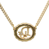 Christian Dior CD Logo Necklace