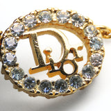 Christian Dior CD Logo Necklace