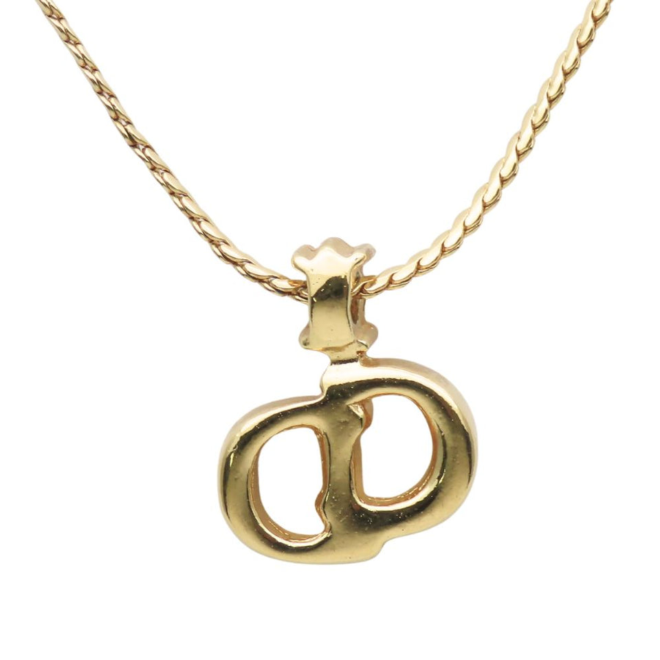 Christian Dior CD Logo Necklace
